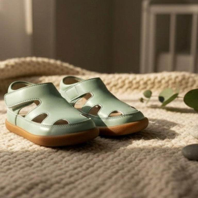Toddler Wide Toe Box Sandals| Sprout Barefoot Summer Sandals for Kids